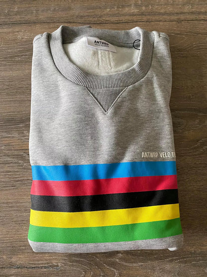Santini x ANTWRP Velo Tourist UCI Çizgili Özel Seri Sweatshirt BSW050-L008