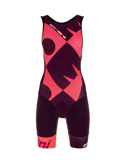 Santini X Ironman Büyük Beden Kadın Trisuit Towergelpad 9I776IMGCUPIO
