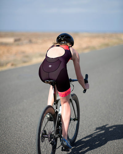 Santini X Ironman Büyük Beden Kadın Trisuit Towergelpad 9I776IMGCUPIO