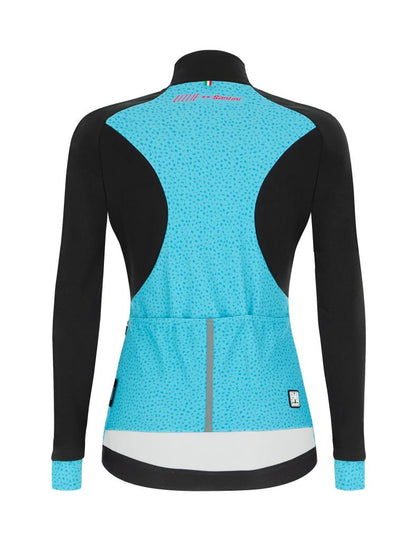 Santini x Lizzie Özel Koleksiyon CORAL HIP Kadın Kışlık Bisiklet Ceketi 0W51775CORALHIP