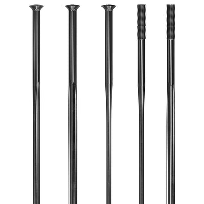 Sapim CX Ray SP Jant Teli Straight Pull Düz Başlı 276mm Siyah