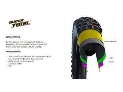 Schwalbe Magic Mary Evo 29x2.40 TLE Tubeless Dış Lastik Super Trail 11654279