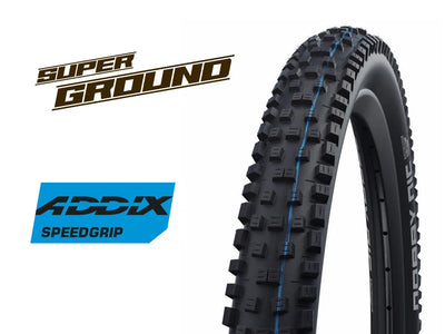 Бескамерная покрышка Schwalbe Nobby Nic Evo 27.5X2.25 Super Ground Addix SpeedGrip Evo TLE