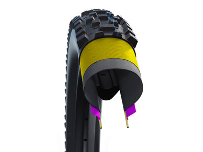 Бескамерная покрышка Schwalbe Nobby Nic Evo 27.5X2.25 Super Ground Addix SpeedGrip Evo TLE