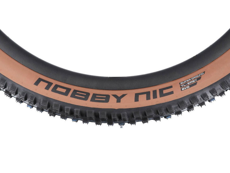 Schwalbe Nobby Nic Evo Super Ground 27.5X2.40 Bike Outer Tire Tubeless Ready 