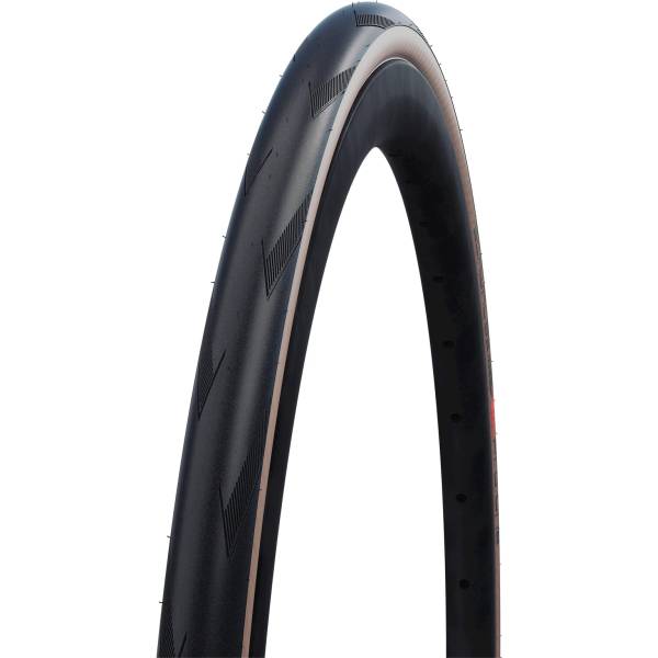 Schwalbe One Performance TLE 700X25 Tire Amber Sidewall 