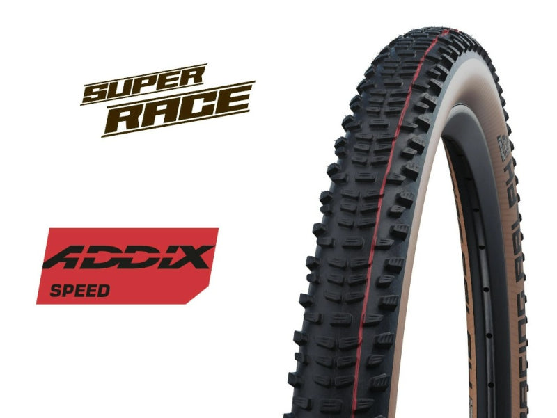 Schwalbe Racing Ralph 29X2.25 Super Race ADDIX Speed ​​EVO SnakeSkin Tubeless Ready Tire 