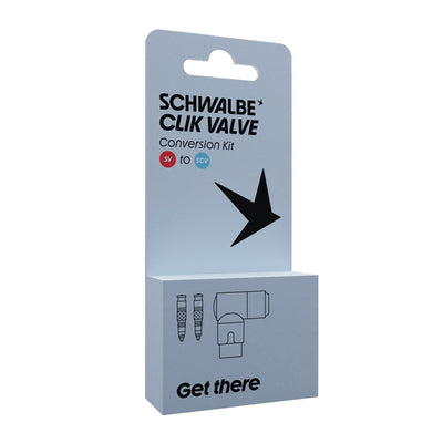 Schwalbe SCV Clik Valve Conversion Kit Yeni Sistem Dönüştürücü Sibop ve Pompa Ucu Seti SV-SCV