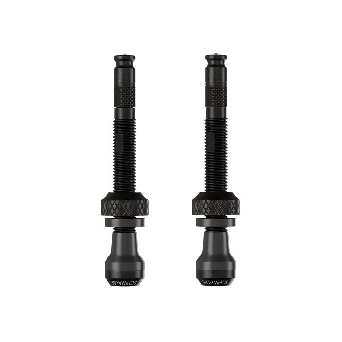 Schwalbe SCV Clik Valve Yeni Sistem Tubeless Sibop Seti 40mm Siyah