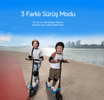 Segway Ninebot C2 LITE Electric Kids Scooter