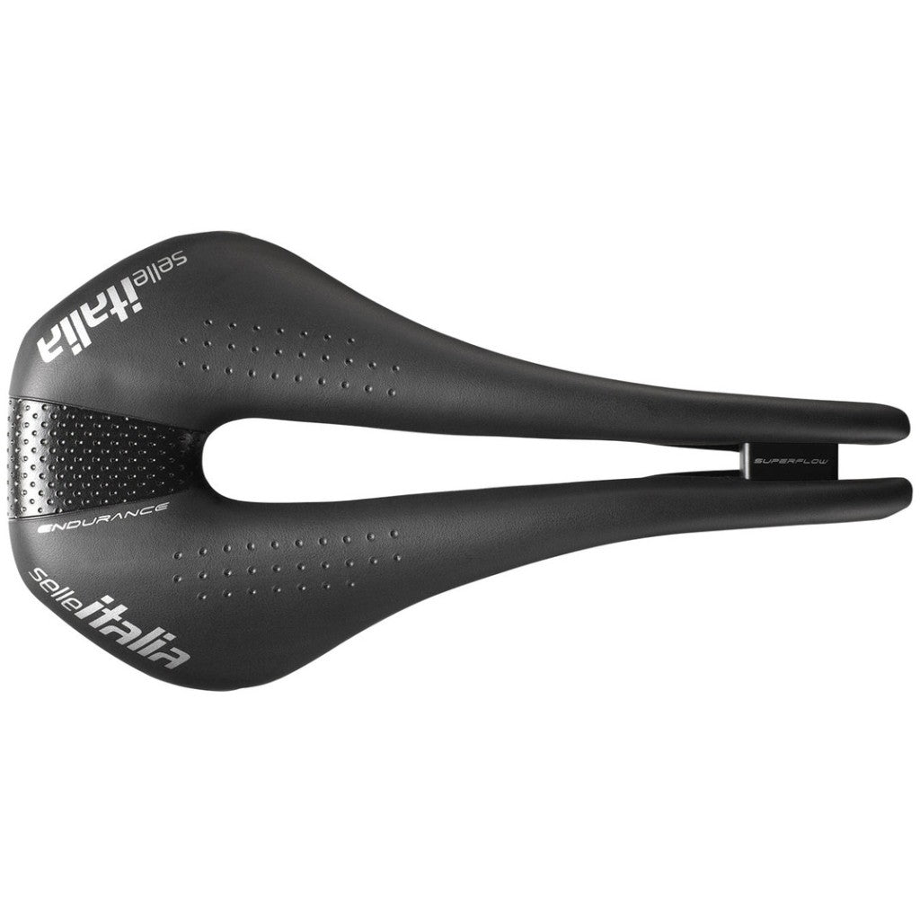 Selle Italia Novus Superflow Endurance TM Bisiklet Selesi L3 Siyah