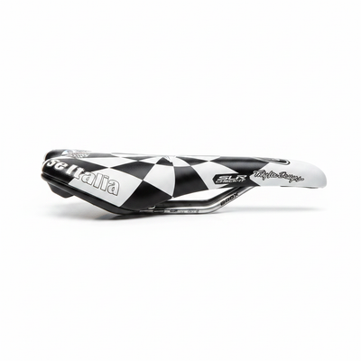 Selle Italia SLR Troy Lee Design Check It Sele Siyah Beyaz