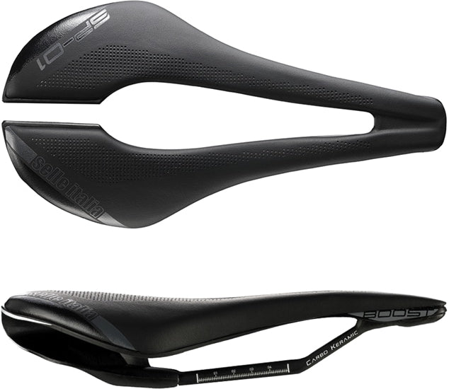 Selle Italia SP-01 Boost Kit Carbonio Superflow Sele S3 Siyah