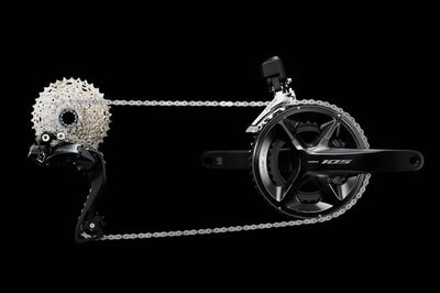 Shimano 105 Di2 R7150 52-36T 2x12 Гидравлический дисковый тормоз Велосипедный комплект