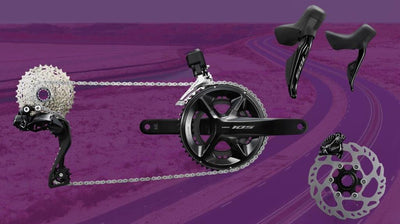 Shimano 105 Di2 R7150 52-36T 2x12 Гидравлический дисковый тормоз Велосипедный комплект