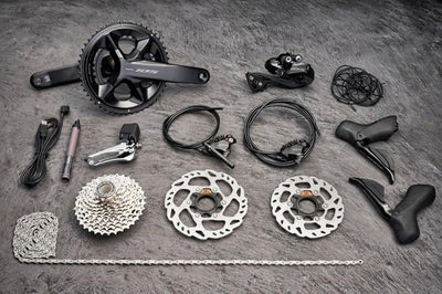Shimano 105 Di2 R7150 52-36T 2x12 Гидравлический дисковый тормоз Велосипедный комплект