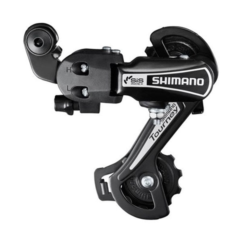 Задний переключатель Shimano, 6 скоростей, черный GS RD-TY21-B TY DA 