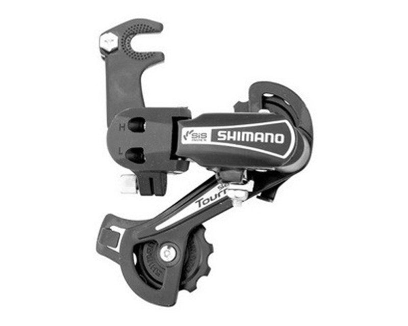 Задний переключатель Shimano, 6 скоростей, черный SS RD-TY21-B 