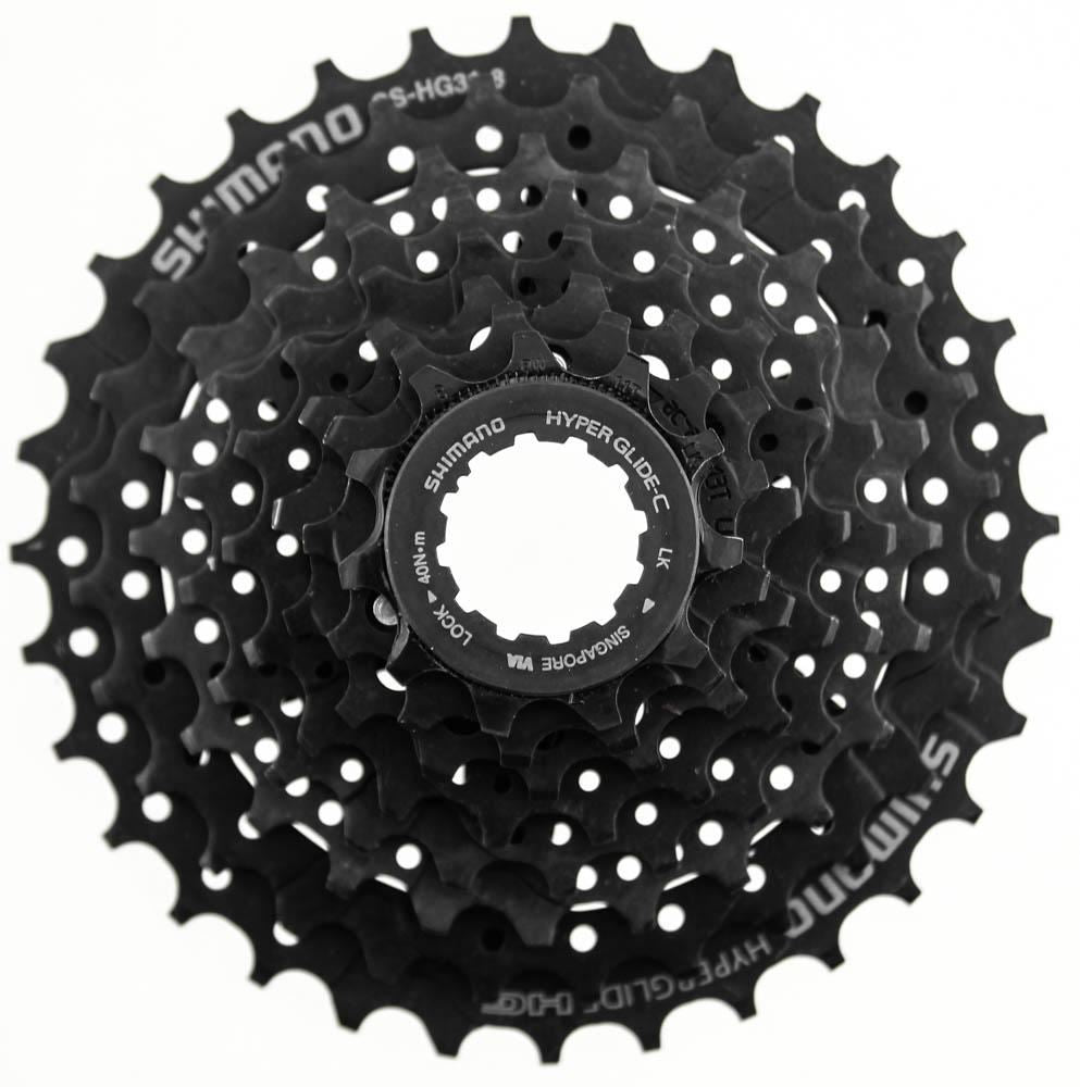 Shimano Altus 8 Speed ​​11-34T Велосипедная задняя кассета Рубль CS-HG31