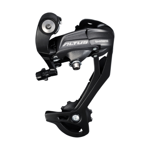 Shimano Altus 9-скоростной задний переключатель RD-M370-L с длинной опорой ERDM370SGSL 