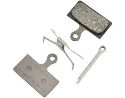 Shimano Bisiklet Disk Fren Balatası Resin G03A Yay/Pim Dahil 1 Çift