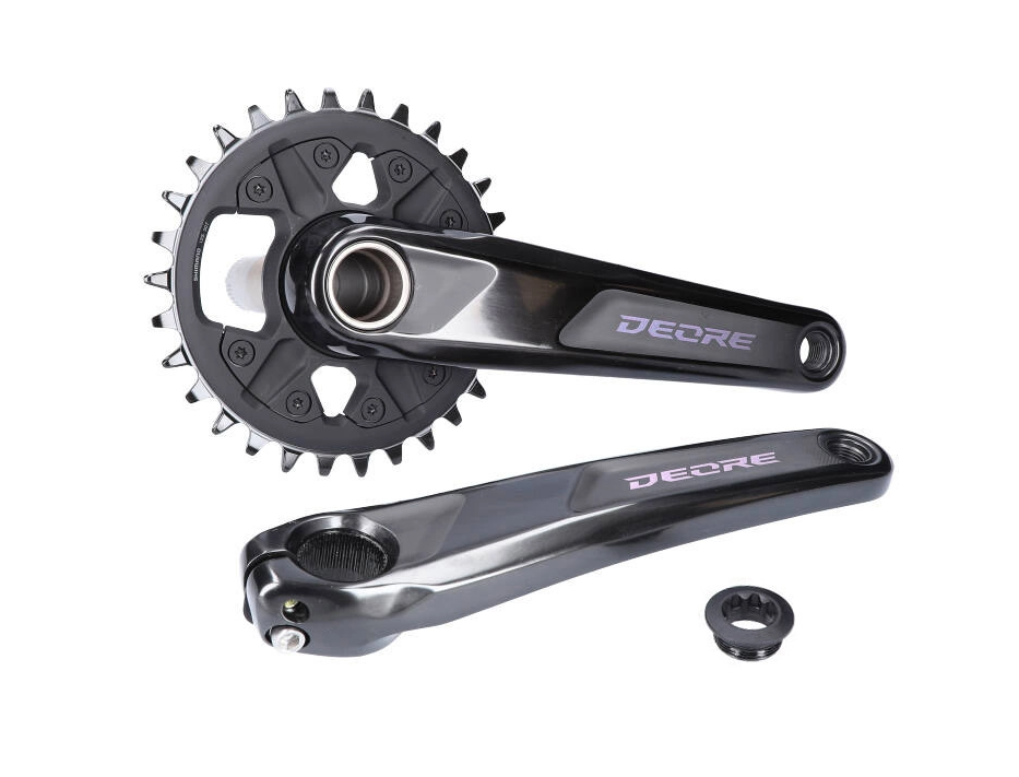 Shimano Deore FC-M6100-1 12 Speed ​​Compatible Bicycle Crankset 32T 175mm 