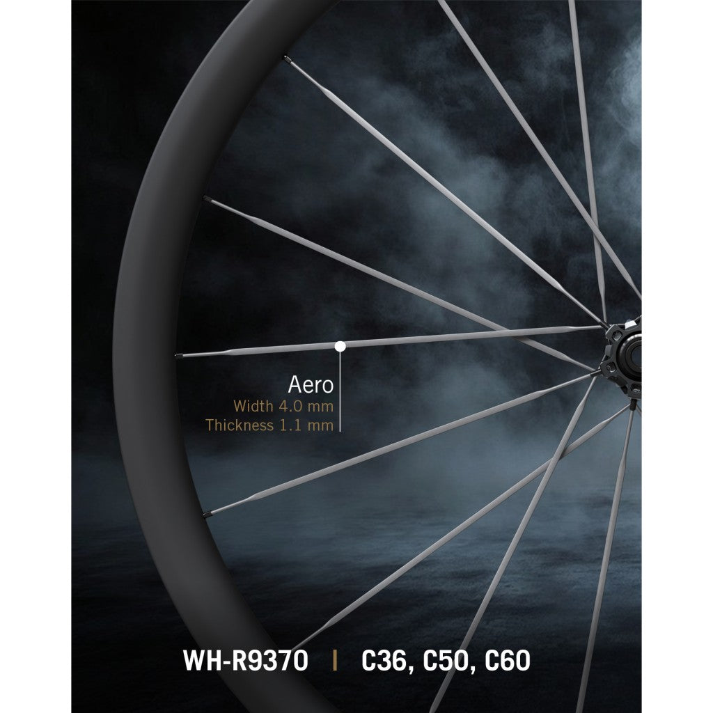 Shimano Dura-Ace R9370 C50 Ön Arka Karbon Jant Seti Tubeless WH-R9370-C50-TL EWHR9370C50LREDB / EWHR9370C50LFEDB