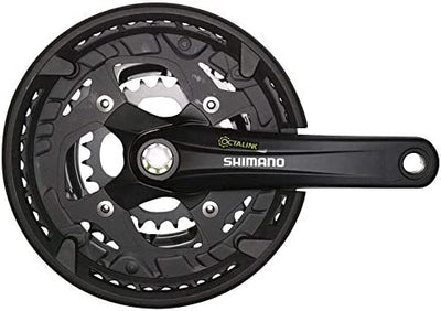 Shimano FC-T4010 Octalink Bicycle Crankset Set 48-36-26T 175mm 9 Speed ​​Compatible 