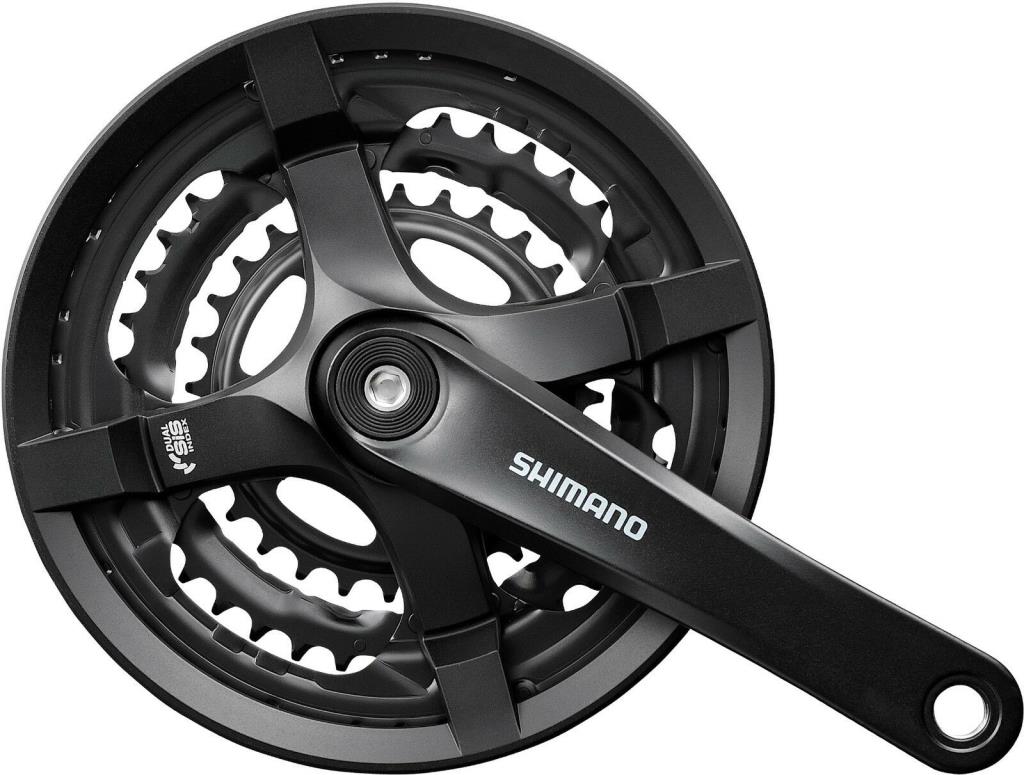 Shimano FC-TY501 Велосипедная тройная система шатунов 6/7/8 передач 42/34/24T 170 мм