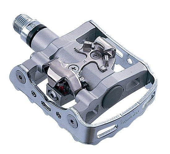 Shimano PD-M324 Double Sided Bicycle Spd Pedal Silver EPDM324 