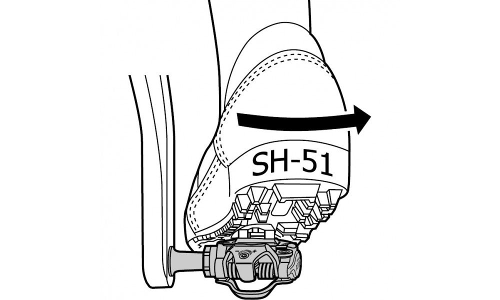 Shimano SM-SH51 Mtb Kal Seti ISMSH51