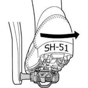 Shimano SM-SH51 MTB Cal Set Plate ISMSH51A