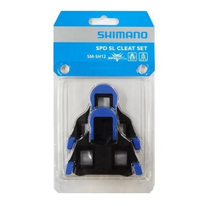 Shimano SPD SL SM-SH12 Yol Kal Seti Mavi