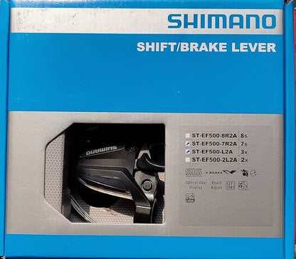 Shimano ST-EF500 3x7 Front and Rear Derailleur and Brake Lever Set ESTEF5002PV7A3