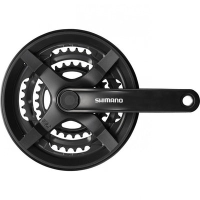 Шатуны Shimano Tourney FC-TY301 3, 42/34-24T, 175 мм, AFCTY301E244CL 