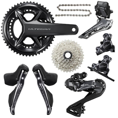 Shimano Ultegra Di2 R8150 52-36T 2x12 Hydraulic Disc Brake Bicycle Group Set