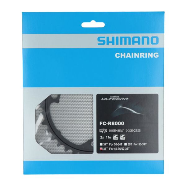 Shimano Ultegra FC-R8000 36T Aynakol Dişlisi 46-36 ve 52-36T Uyumlu Y1W836000