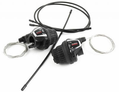 Shimano Vites Kolu Revoshift Tourney 3x7 Vites Set Göstergeli SL-RS35