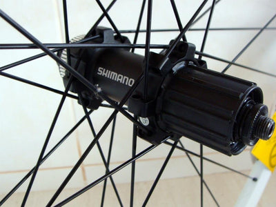 SHIMANO WH-MT 66 29 TUBELESS RIM SET BLACK GREEN