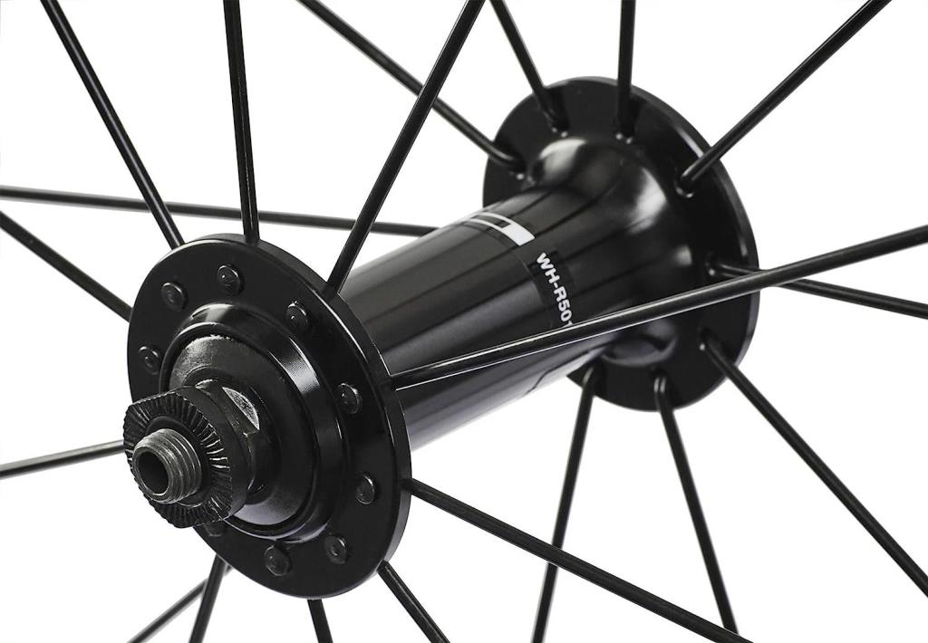 Shimano WH-R501A Front Rear Road Rim Set with QR Pegs EWHR501APEBMY