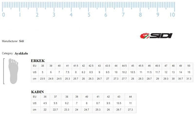 Sidi Dragon 5 Matt Mega Dağ Bisikleti Ayakkabısı