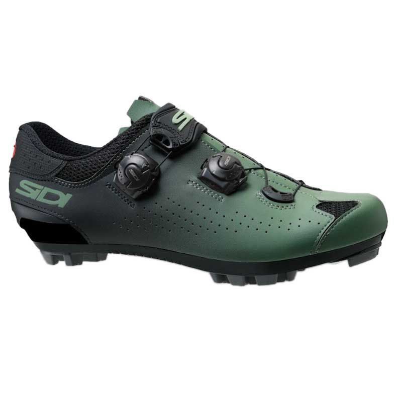 Sidi Eagle 10 Mega Spd Dağ Bisikleti Ayakkabısı Siyah Yeşil 42