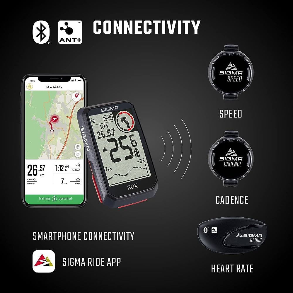 Sigma Rox 4.0 Gps Km Saati Hr Set