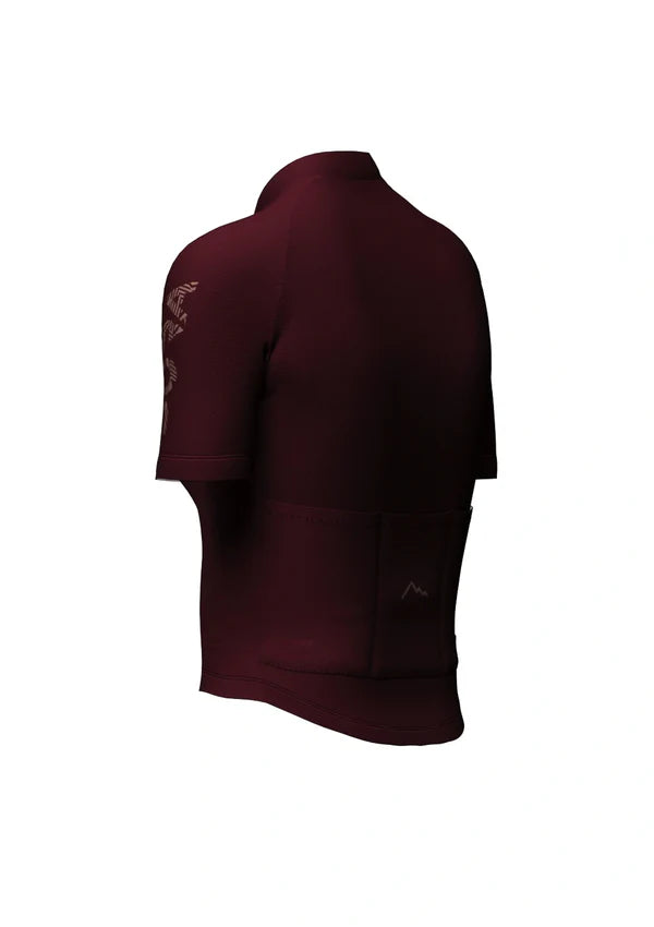 Sora Claret Red Women's Classic Cycling Jersey