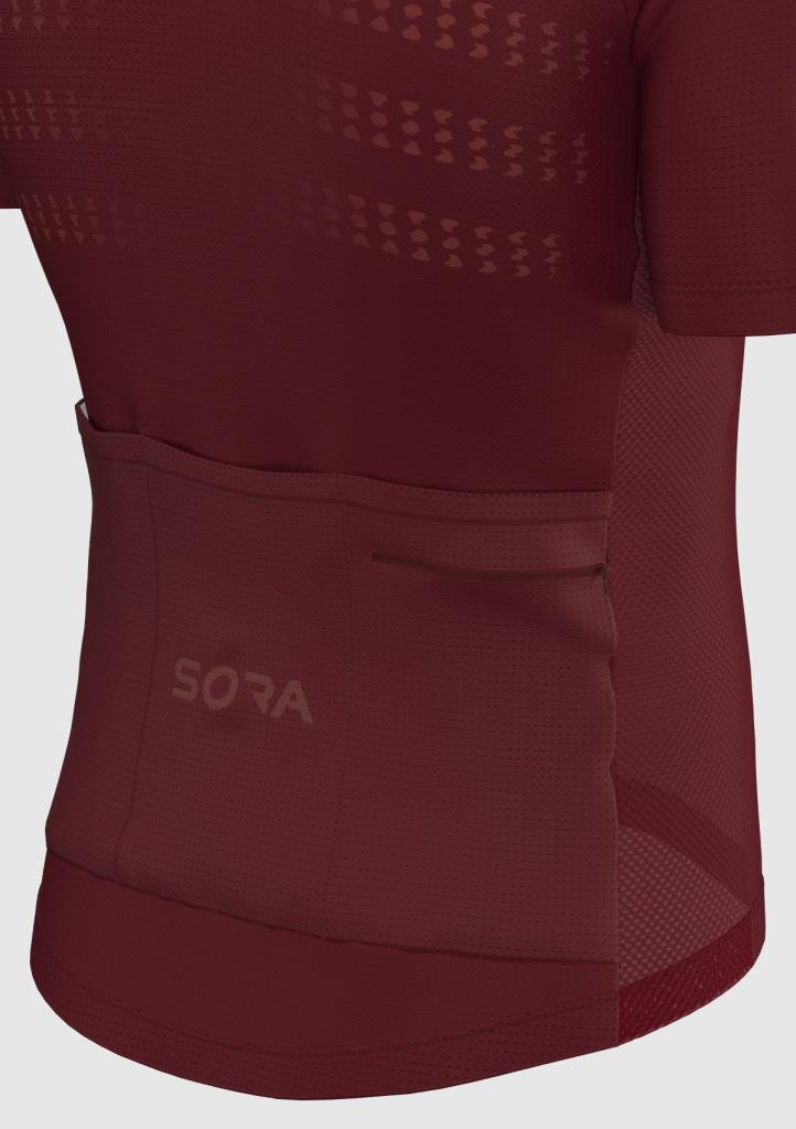 Sora Bordo Regular 3.0 Bisiklet Forması