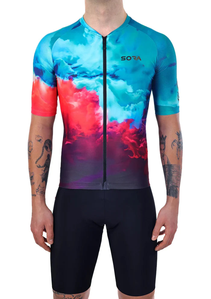 Классическая велосипедная майка Sora Colorush 