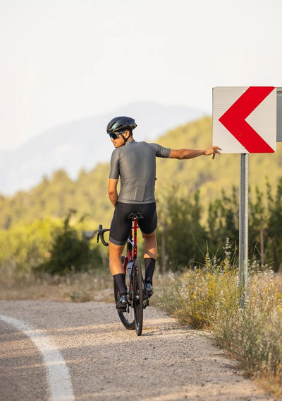 Sora Gray Climb Core Cycling Jersey 