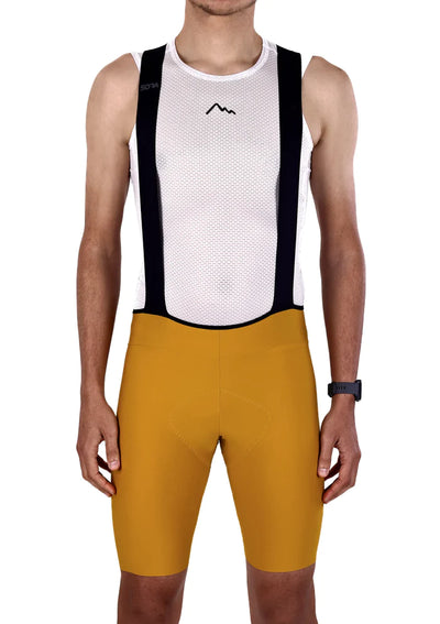 Sora Mustard Road Racer Strappy Cycling Tights 