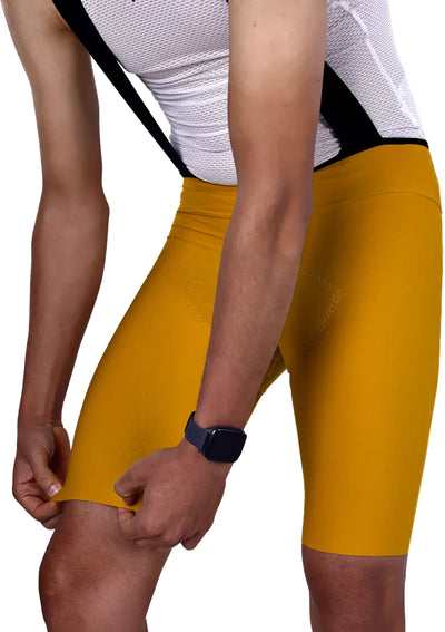 Sora Mustard Road Racer Strappy Cycling Tights 