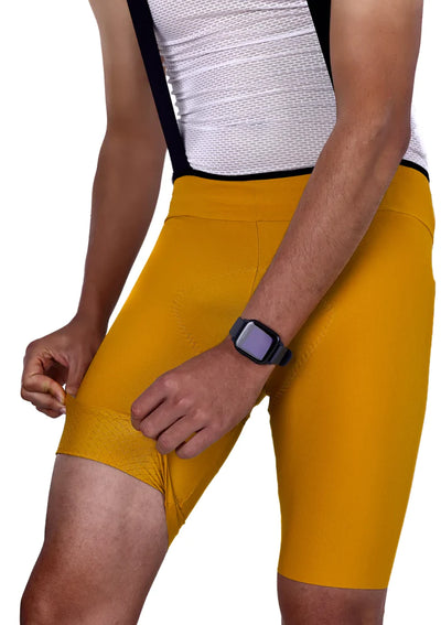 Sora Mustard Road Racer Strappy Cycling Tights 